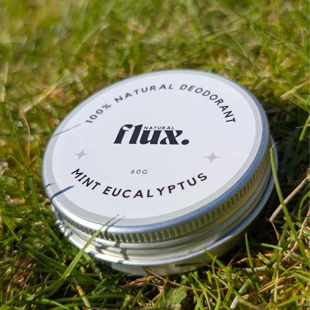 Natural Deodorant Balm - 60g Deodorant FluxNatural Mint Eucalyptus