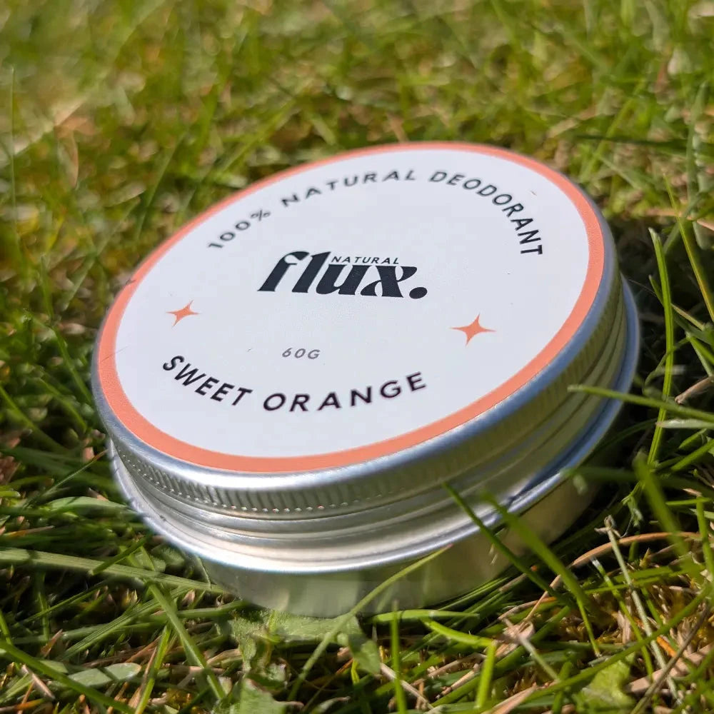 Natural Deodorant Balm - 60g Deodorant FluxNatural Orange