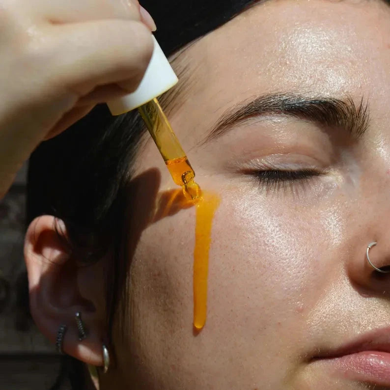 Natural Organic Face Oil with Rosehip & Sea Buckthorn Oil Face Oil FluxNatural 